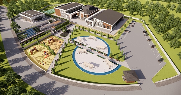 TOKİ Karagöz Spor Kompleksi'nin Temeli Atıldı 