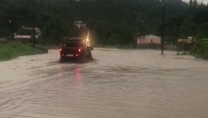 Giresun'un Yağlıdere ilçesinde sel