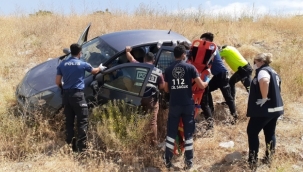 Kollarının çeşitli yerleri kesik adamın kurtarılması için polis canını hiçe saydı 
