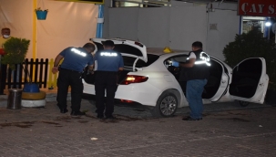 Kurşunlanan sürücü kaza yaptı!