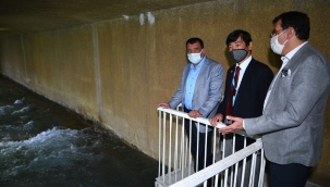 Miyajima içme suyunun çıktığı tesisi gezdi