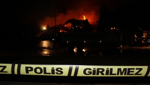 Palet fabrikasındaki yangın kontrol altına alındı 