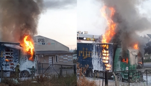 Park halinde alev alev yandı! 