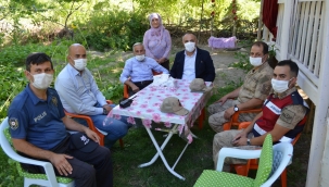 Şehit ve gazi yakınları unutulmadı 