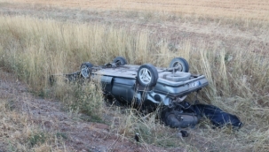 Sivas'ta otomobil şarampole uçtu: 1 ölü 3 yaralı