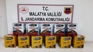 Jandarmadan sahte motor yağı operasyonu