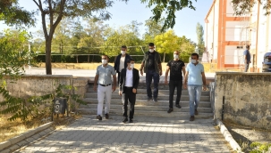 Arguvan'da okullara korona denetimi 