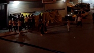 Arnavutköy'de düğünde çıkan kavga caddeye taştı 