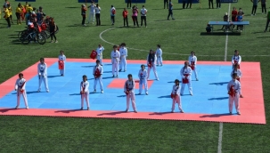 Avrupa Spor Haftası etkinliği açılışı ilgi gördü 