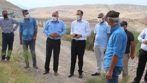 Boztepe Barajı Mesire Alanı yapılıyor 