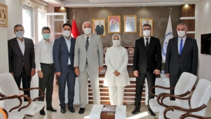 Çalık ve Kahtalı'dan Kuluncak ziyareti 