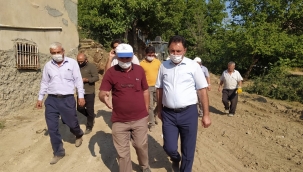 Cengiz mahalle ziyaretlerini sürdürüyor