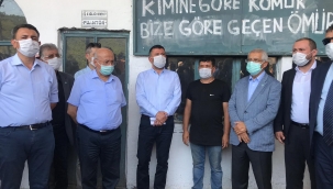 CHP'den maden işçilerine destek