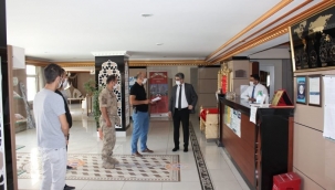 Darende'de Covid-19 denetimleri 