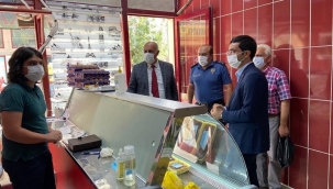 Doğanşehir'de Covid-19 denetimleri yoğunlaştırıldı 