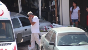 Fren yerine gaza bastı kuaföre girdi