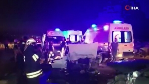 Gaziantep'te feci kaza: 4 ölü 9 yaralı 