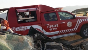 Hekimhan'da korkunç kaza : 1 ölü 