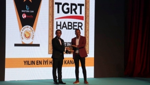 İHA ve TGRT Haber'e 'yılın en iyisi' ödülü 