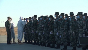 Kafkas 2020 tatbikatı Çin ve Belarus birlikleri Rusya'ya ulaştı 