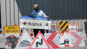 Büyükşehir'den işaret levhaları uyarısı 