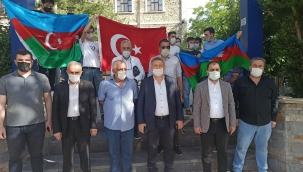 Malatya'da Azerbaycan'a destek 