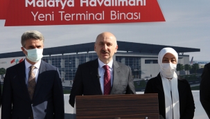"Eksiği olmayan modern bir havalimanı yapıyoruz"