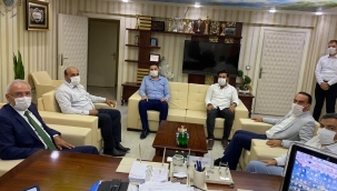 Milletvekili Kahtalı Covid-19 bilgisi aldı 