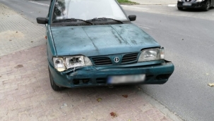 Polonya'da 100 yaşındaki sürücü trafik kazası yaptı 