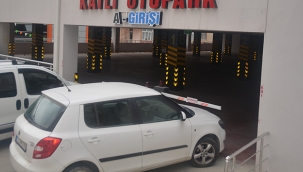 Sabah otoparka gelenler şaşkına döndü 