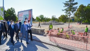 Kübra Medresesinde kazı çalışmaları 