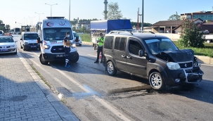 Samsun'da trafik kazası: 5 yaralı 