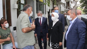 AK Parti heyeti yatırımları inceledi!