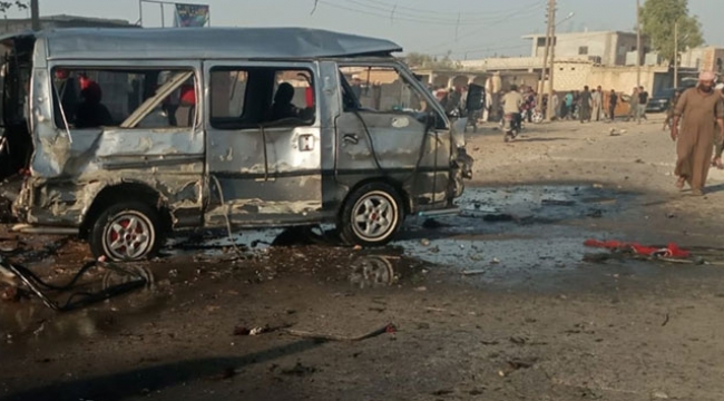 Suriye'de bomba yüklü araç patladı: 3 yaralı 
