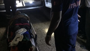 Tanker şarampole yuvarlandı: 3 yaralı 