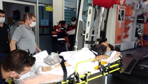 Tarlada çalışırken tartıştığı karısını tüfekle yaraladı 