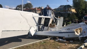 ABD'de küçük uçak düştü: 1 ölü 2 yaralı 