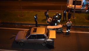 Alt geçitte trafik kazası: 4 yaralı 