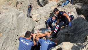 Antalya'da falezlerde can pazarı 