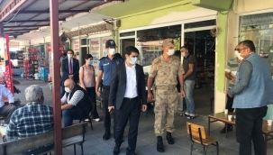 Arguvan'da Covid-19 denetimleri arttırıldı 