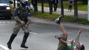 Belarus'taki protesto gösterilerinde bugüne kadar bin 376 kişi yaralandı 