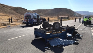 Çapa motoru devrildi: 1 ölü 2 yaralı