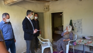 Kaymakamdan çat kapı ev ziyaretleri