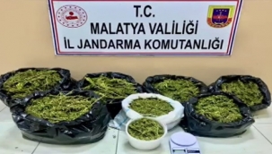 Çatıyı esrar üretim üssüne çevirmişler 