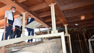 Demircan tarihi yerlerde inceleme yaptı