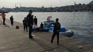 Eminönü'nde denizden erkek cesedi çıktı 