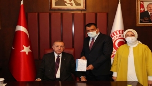 Erdoğan Çalık ve Gürkan'ı kabul etti