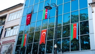 ESKKK'dan Azerbaycan'a bayraklı destek 