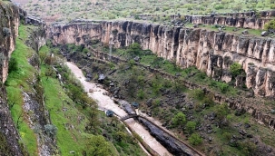 Girmana Kanyonu'na hayran kaldı 