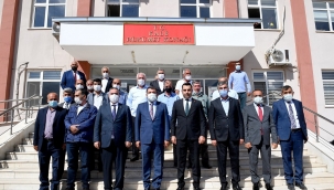 Gürkan Kale Kaymakamı'nı ziyaret etti